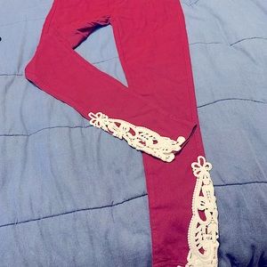 Womens Medium Red Pants